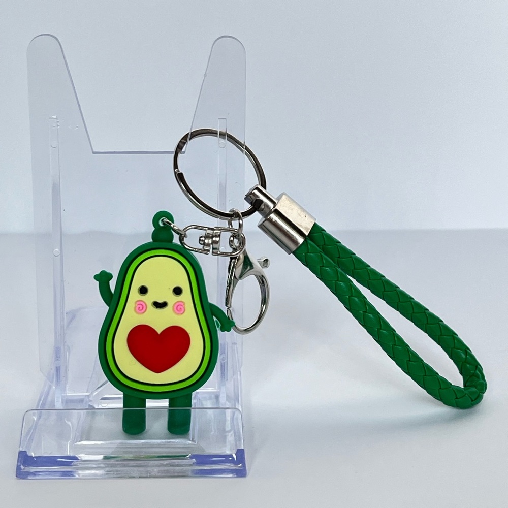 Avacado de Amor Bag Charm Keychain